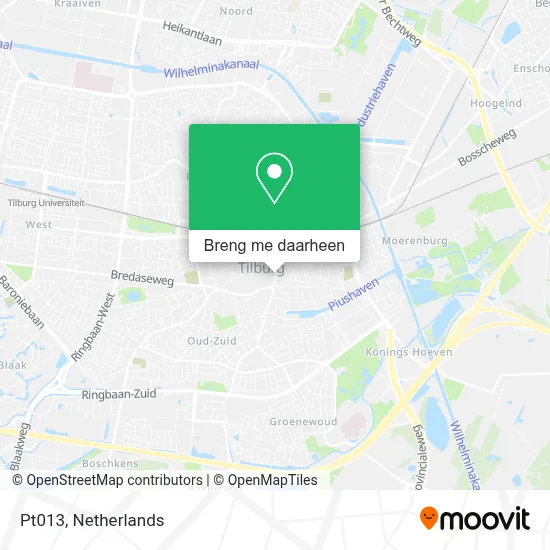 Pt013 kaart
