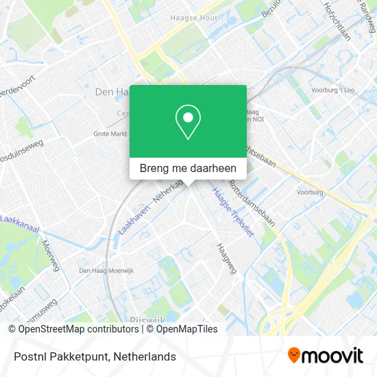 Postnl Pakketpunt kaart
