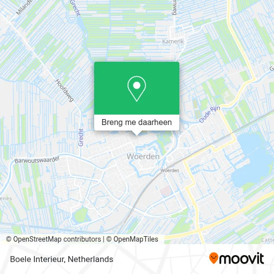 Boele Interieur kaart