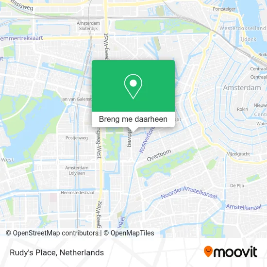 Rudy's Place kaart