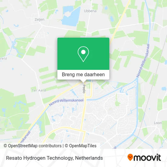 Resato Hydrogen Technology kaart