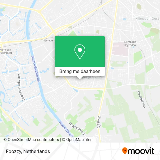 Foozzy kaart