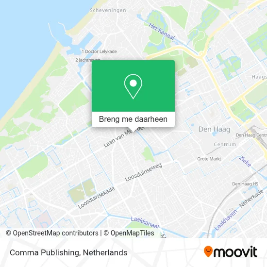 Comma Publishing kaart