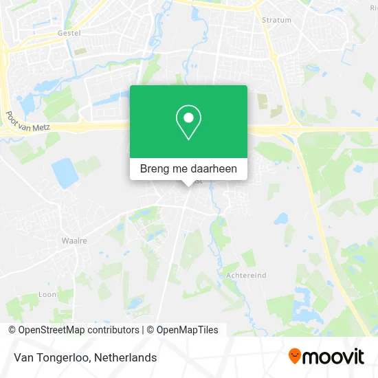 Van Tongerloo kaart