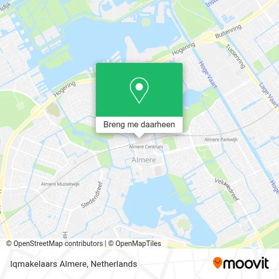 Iqmakelaars Almere kaart