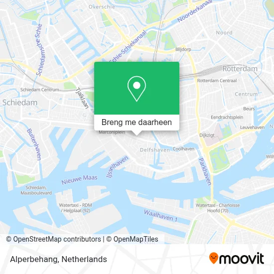Alperbehang kaart