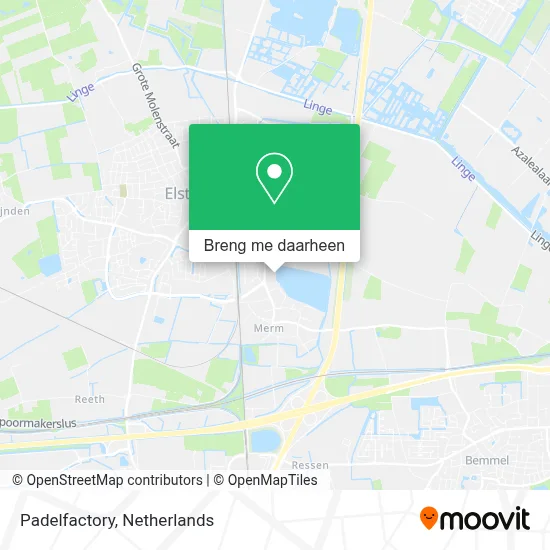Padelfactory kaart