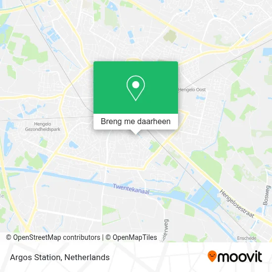Argos Station kaart