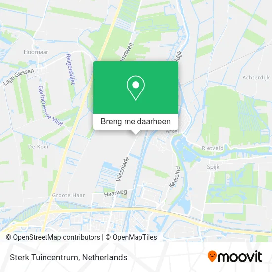 Sterk Tuincentrum kaart