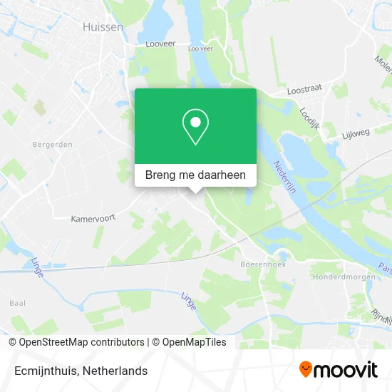 Ecmijnthuis kaart