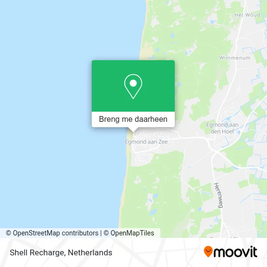 Shell Recharge kaart