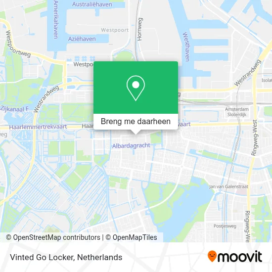 Vinted Go Locker kaart