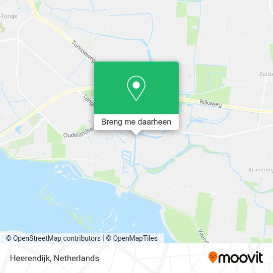 Heerendijk kaart