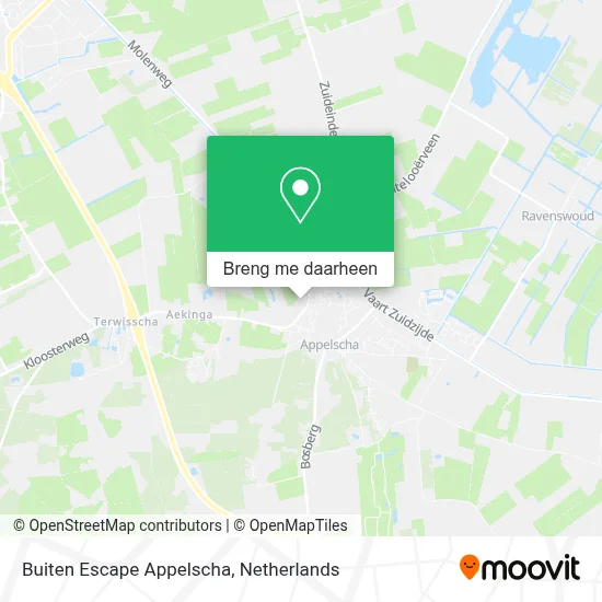 Buiten Escape Appelscha kaart