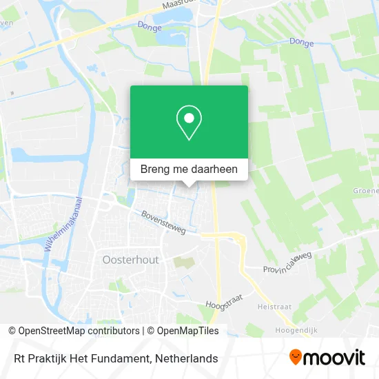 Rt Praktijk Het Fundament kaart