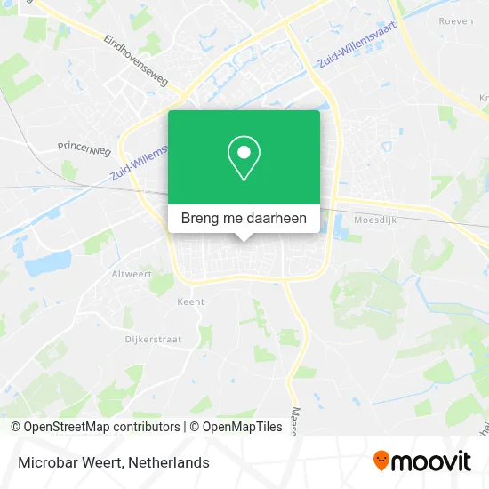 Microbar Weert kaart