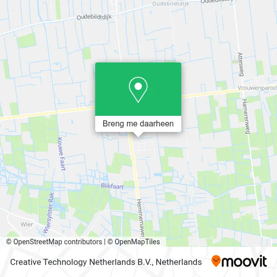 Creative Technology Netherlands B.V. kaart
