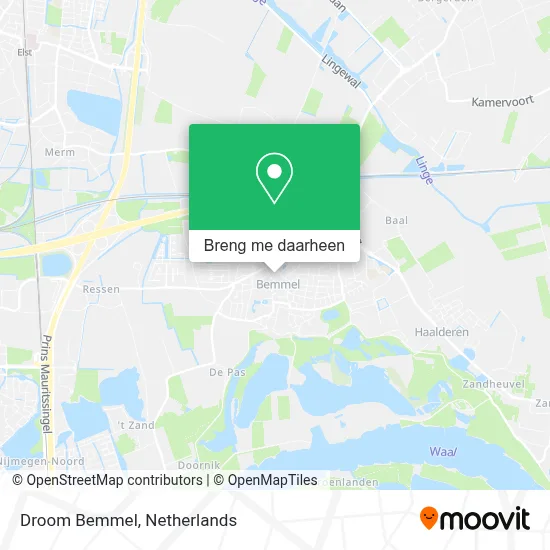 Droom Bemmel kaart