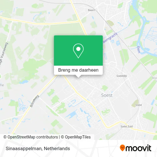 Sinaasappelman kaart