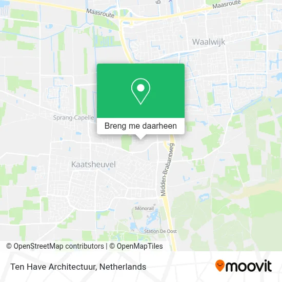 Ten Have Architectuur kaart