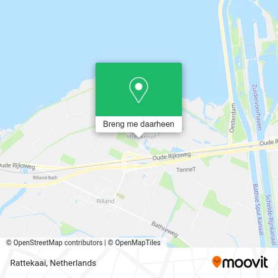 Rattekaai kaart