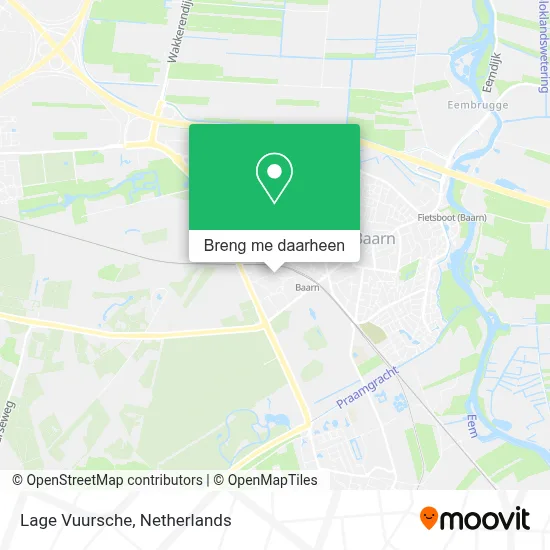 Lage Vuursche kaart