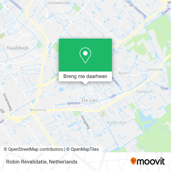 Robin Revalidatie kaart