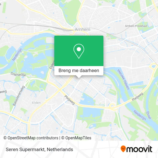 Seren Supermarkt kaart