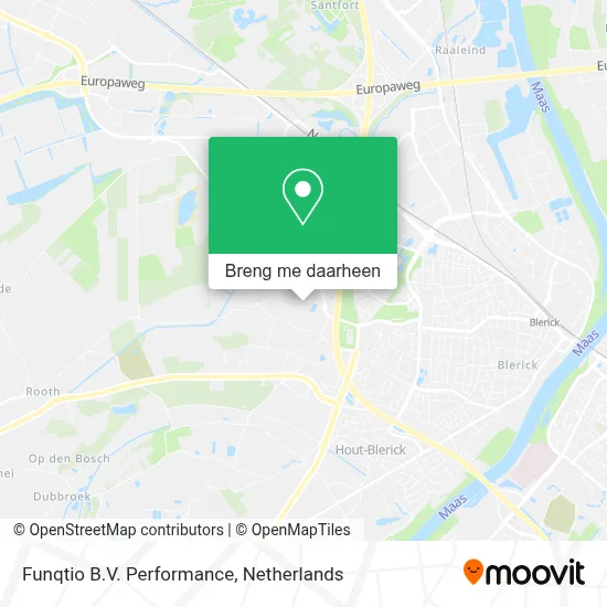 Funqtio B.V. Performance kaart