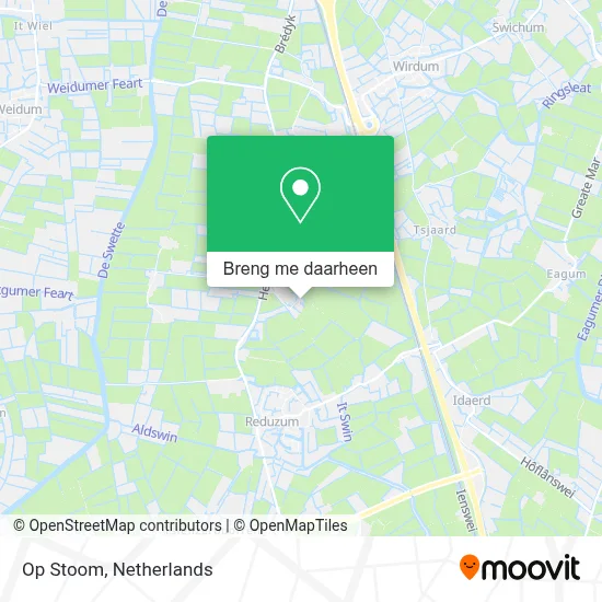 Op Stoom kaart