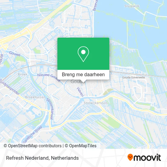 Refresh Nederland kaart
