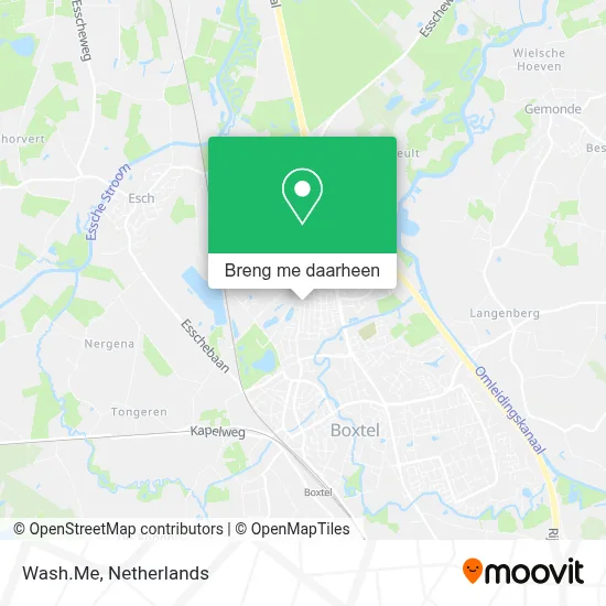 Wash.Me kaart