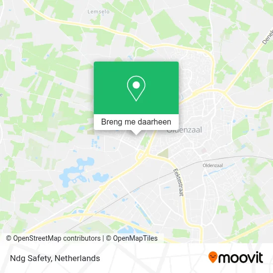 Ndg Safety kaart