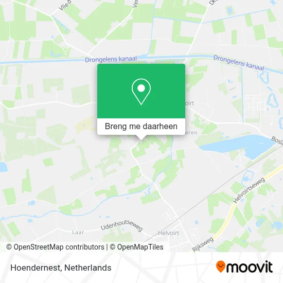 Hoendernest kaart