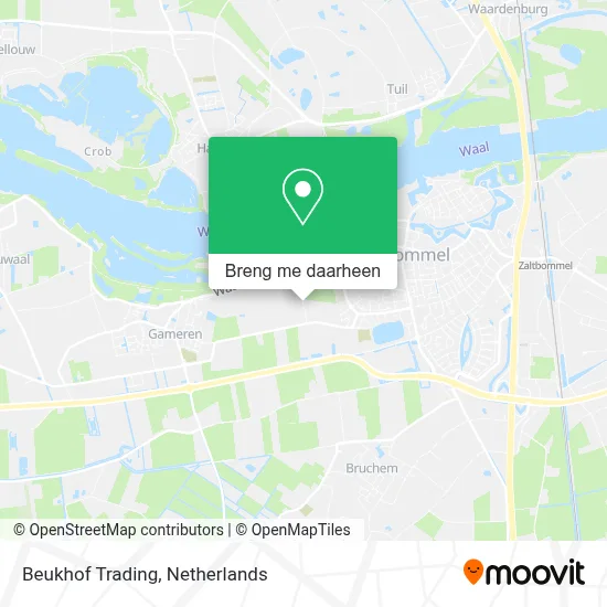 Beukhof Trading kaart