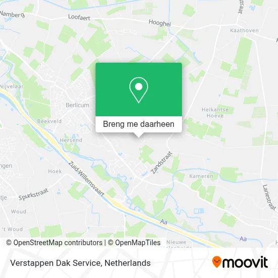 Verstappen Dak Service kaart
