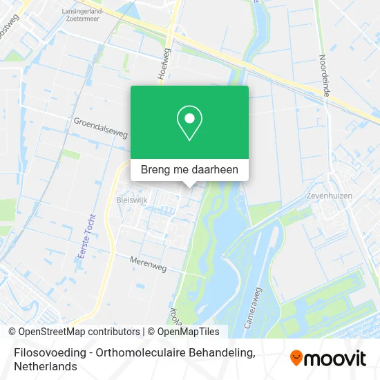 Filosovoeding - Orthomoleculaire Behandeling kaart
