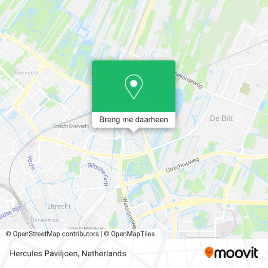 Hercules Paviljoen kaart