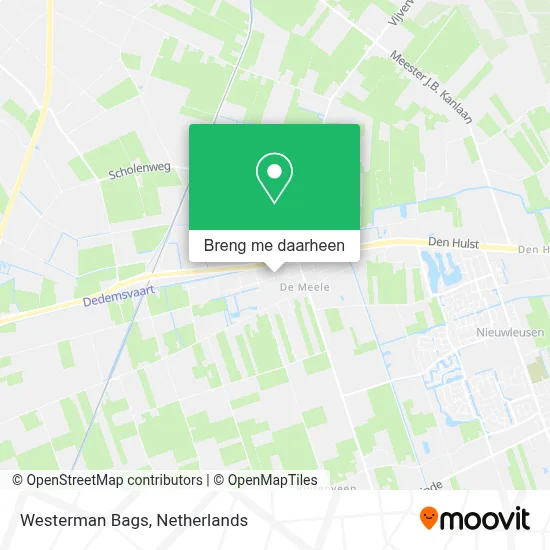 Westerman Bags kaart
