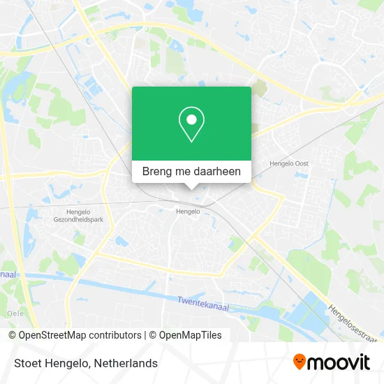 Stoet Hengelo kaart