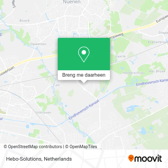 Hebo-Solutions kaart