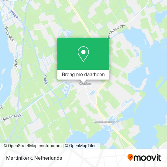 Martinikerk kaart