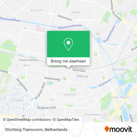 Stichting Transvorm kaart