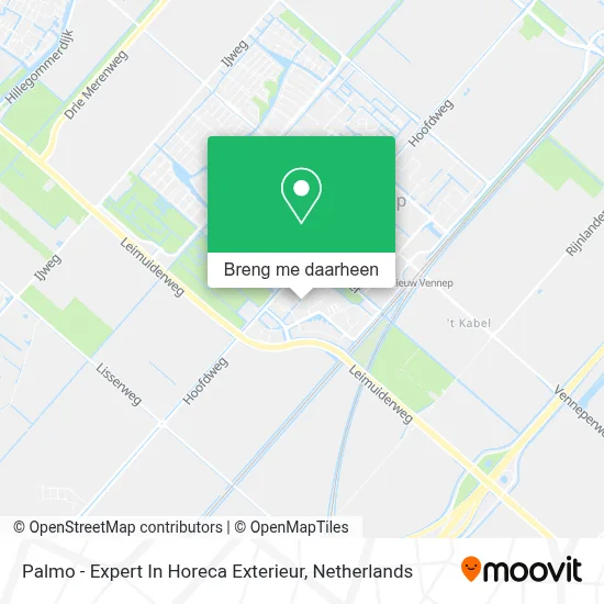 Palmo - Expert In Horeca Exterieur kaart