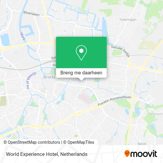 World Experience Hotel kaart