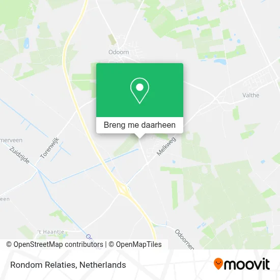 Rondom Relaties kaart
