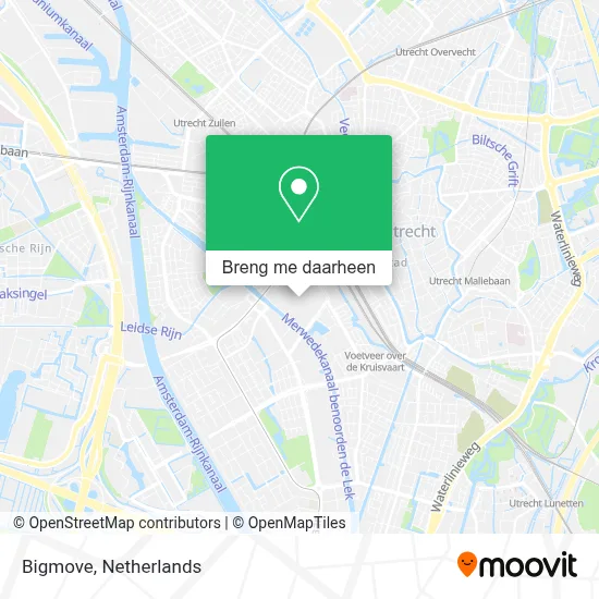 Bigmove kaart