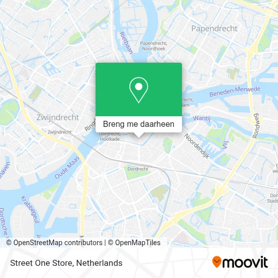 Street One Store kaart