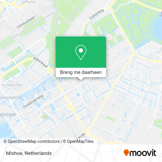 Mishoe kaart