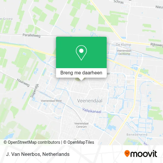 J. Van Neerbos kaart